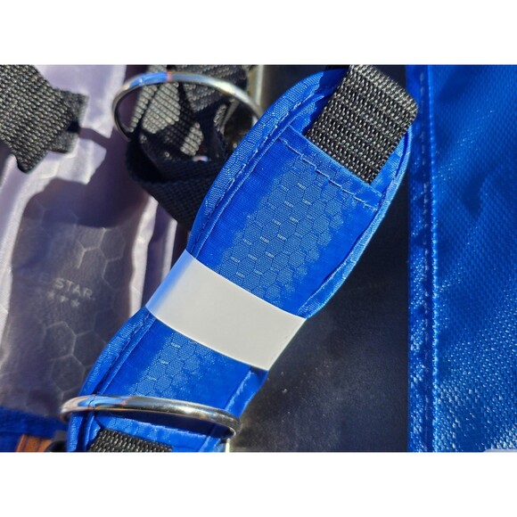 Mead Five Star 2" Zipper Binder Blue Gray 580 Sheet Capacity Built Strong NOS - Picture 12 of 13